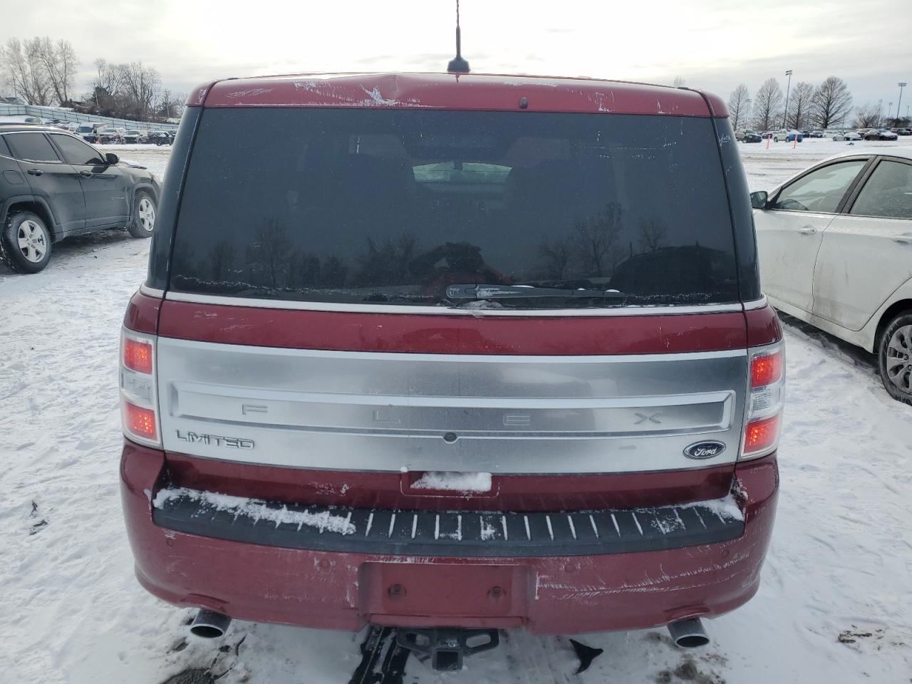 2019 Ford Flex VIN 2FMGK5D82KBA14520 Copart auction photo, front end damage thumbnail 6