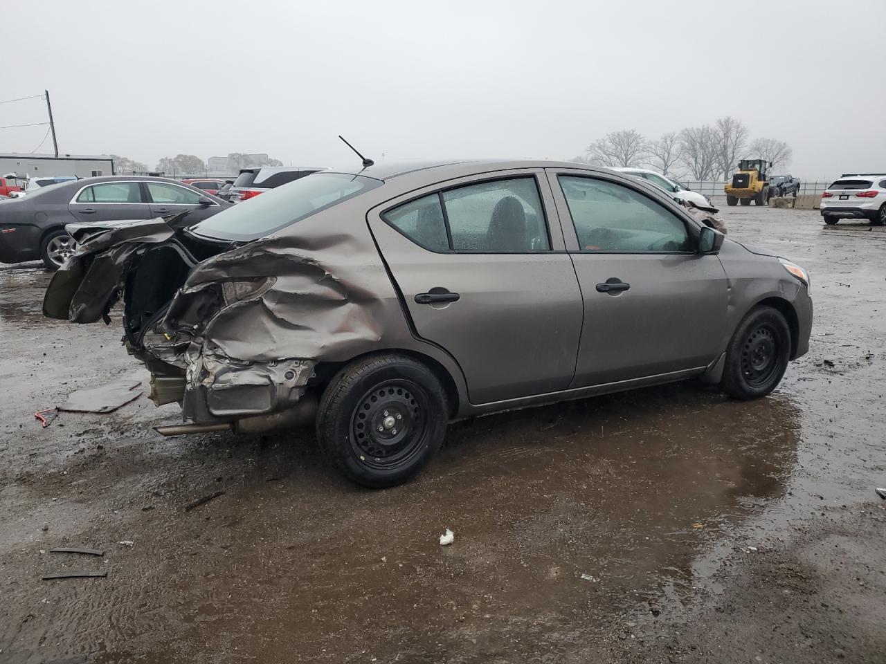2015 Nissan Versa VIN 3N1CN7AP0FL854195 Copart auction photo, rear end / front end damage thumbnail 3