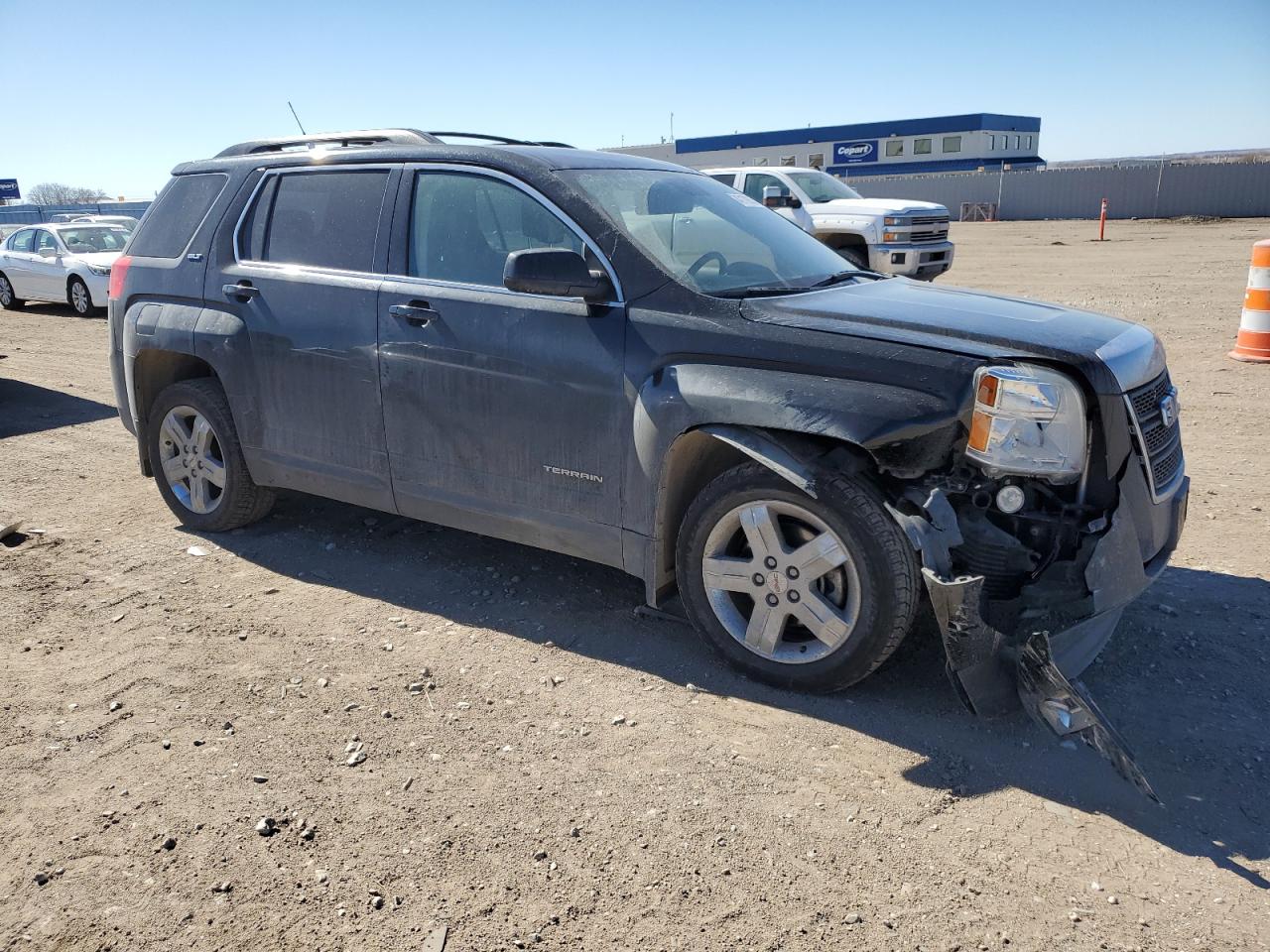 2012 GMC Terrain VIN 2GKFLVEK4C6156373 Copart auction photo, front end damage thumbnail 4