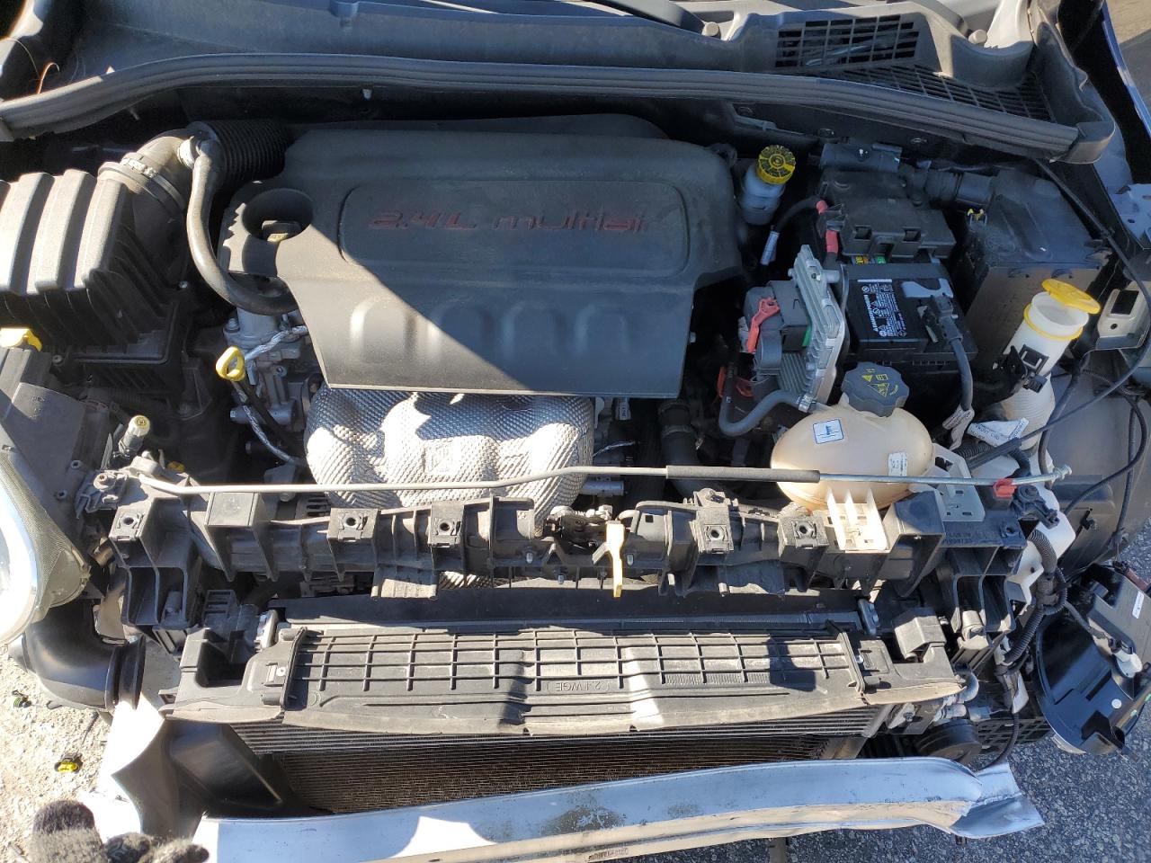 2016 Fiat 500 VIN ZFBCFXET0GP484070 Copart auction photo, front end damage thumbnail 11