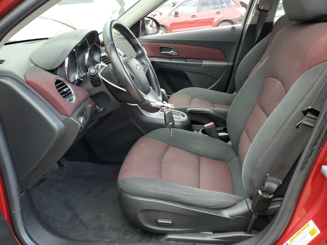 2012 Chevrolet Cruze VIN 1G1PF5SC0C7212600 Copart auction photo, front end damage thumbnail 7