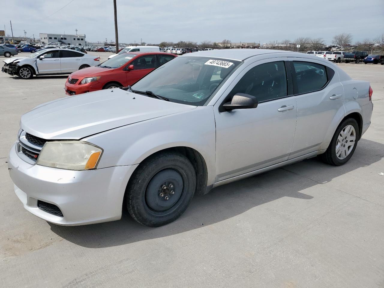 2012 Dodge Avenger VIN 1C3CDZAB8CN214445 - Copart auction photo
