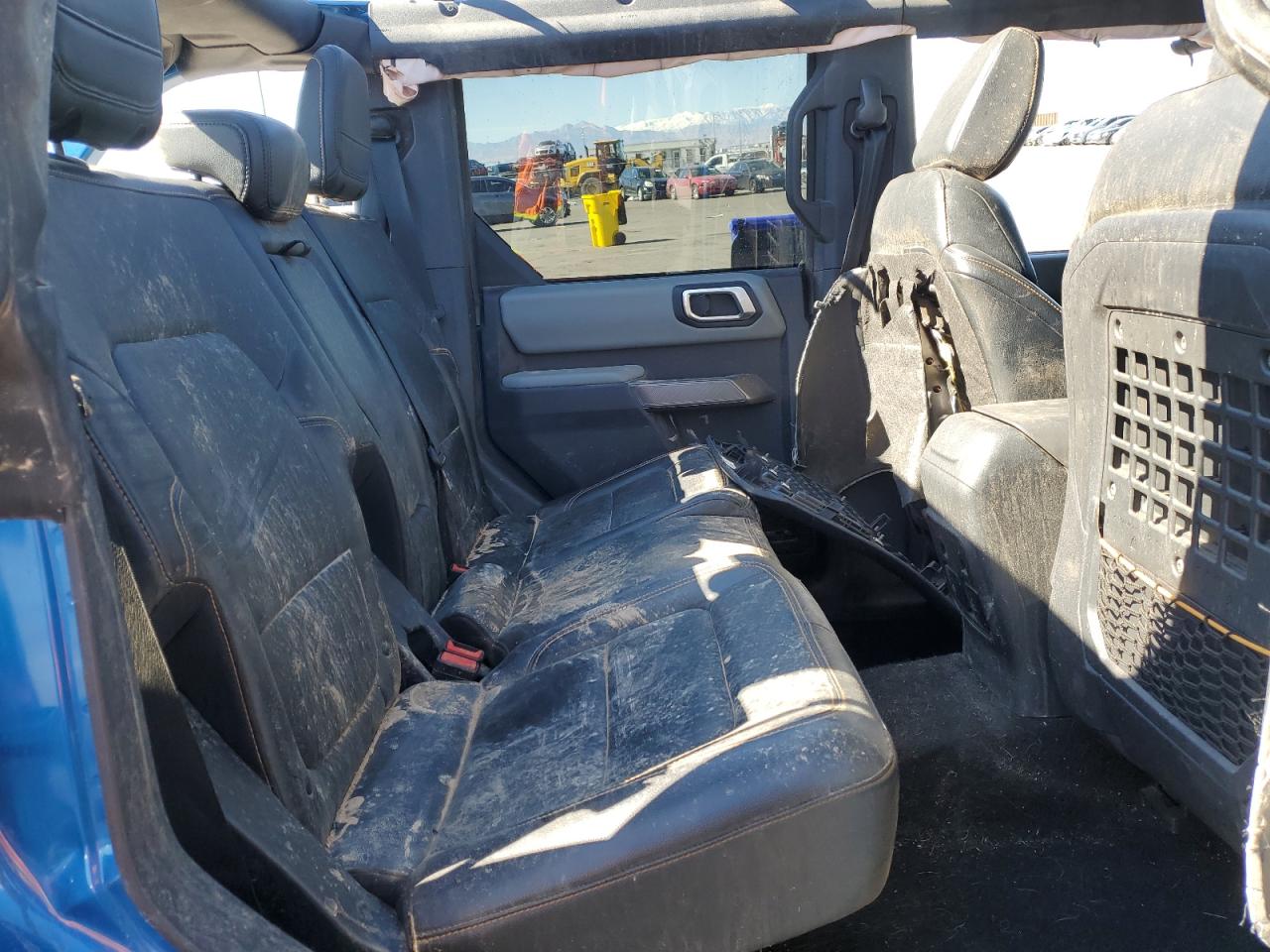 2021 Ford Bronco VIN 1FMEE5DH6MLA74091 Copart auction photo, rollover damage thumbnail 11