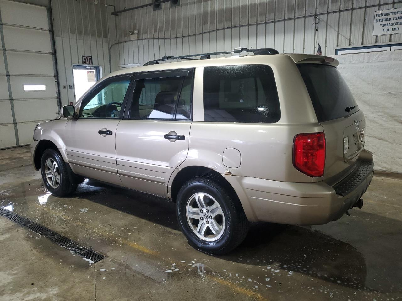2005 Honda Pilot VIN 2HKYF18425H504736 Copart auction photo, front end damage thumbnail 2