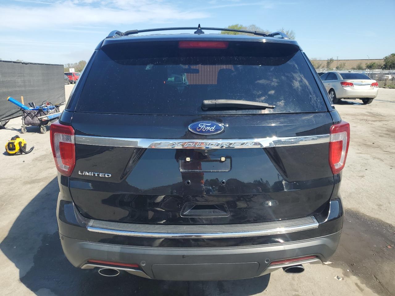 2019 Ford Explorer VIN 1FM5K7F86KGA16280 Copart auction photo, front end / side damage thumbnail 6