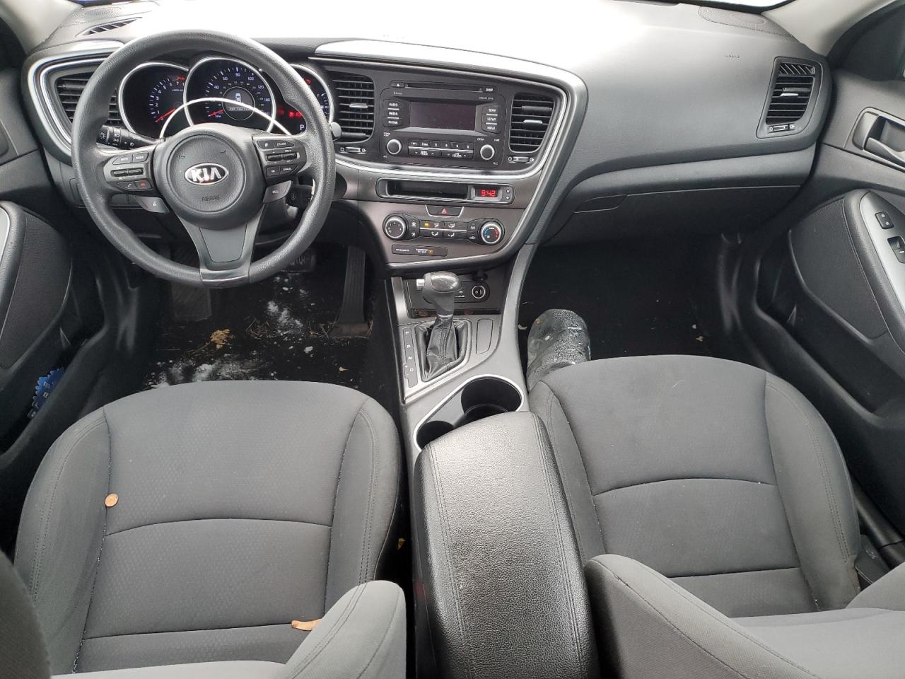 2015 KIA Optima VIN KNAGM4A71F5606633 Copart auction photo, mechanical damage thumbnail 8