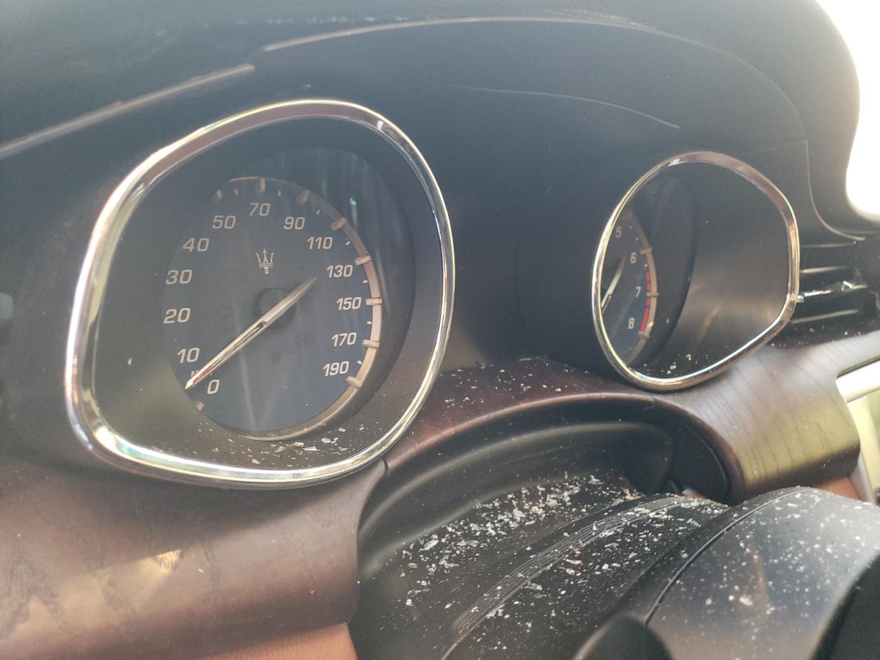 2016 Maserati Quattroporte VIN ZAM56RPA7G1181976 Copart auction photo, rollover damage thumbnail 9