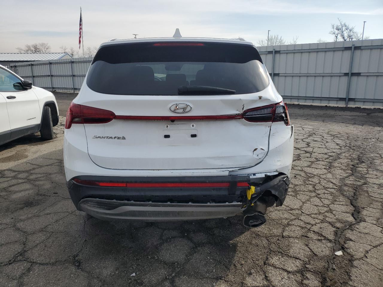 2023 Hyundai Santa Fe VIN 5NMS14AJXPH543497 Copart auction photo, rear end damage thumbnail 6