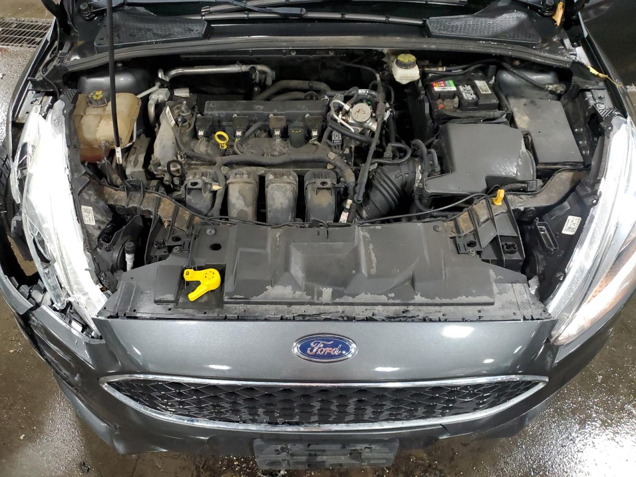 2017 Ford Focus VIN 1FADP3F26HL230262 Copart auction photo, all over / hail damage thumbnail 12