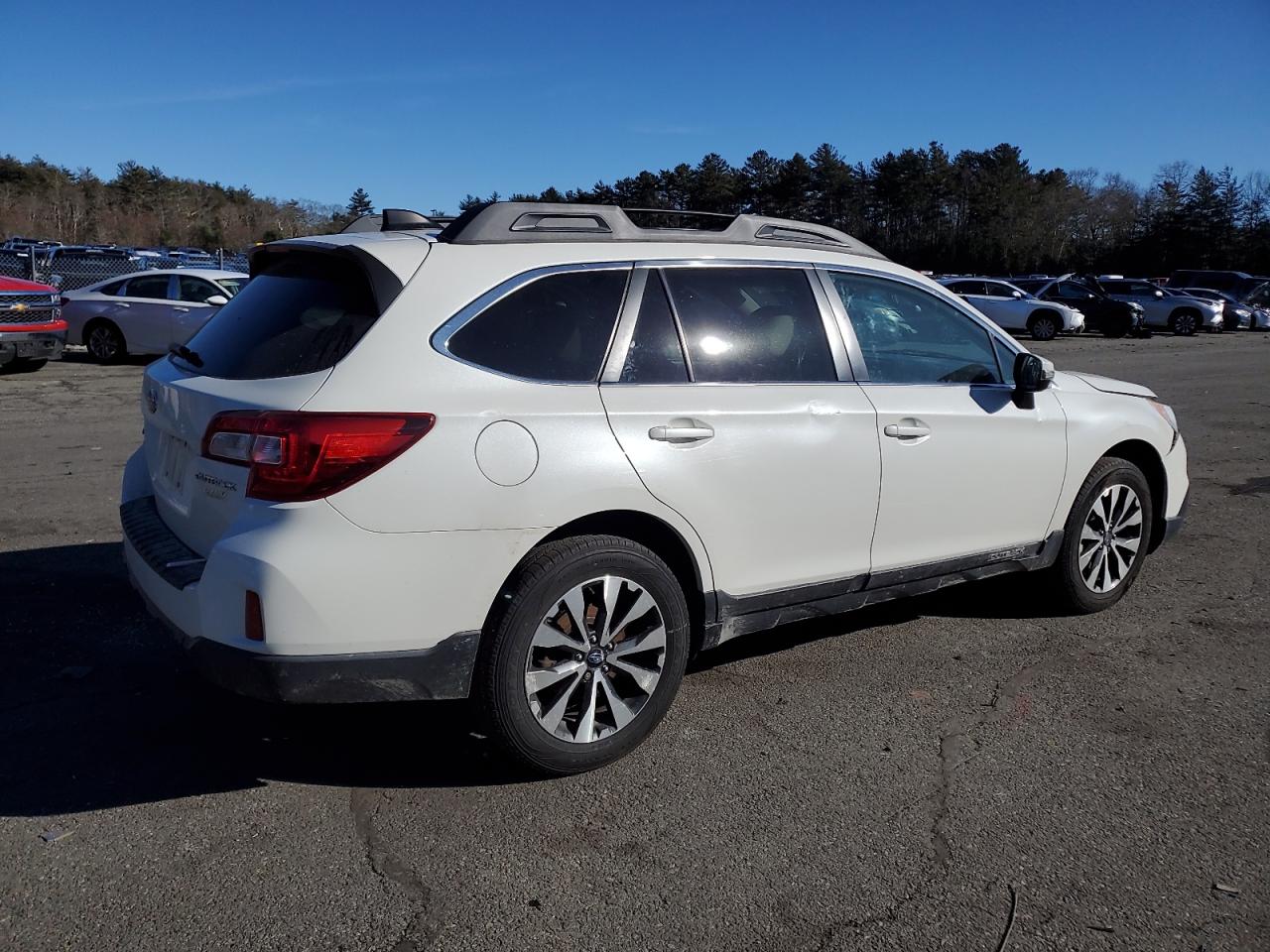 2016 Subaru Outback VIN 4S4BSALC7G3303103 Copart auction photo, front end / side damage thumbnail 3