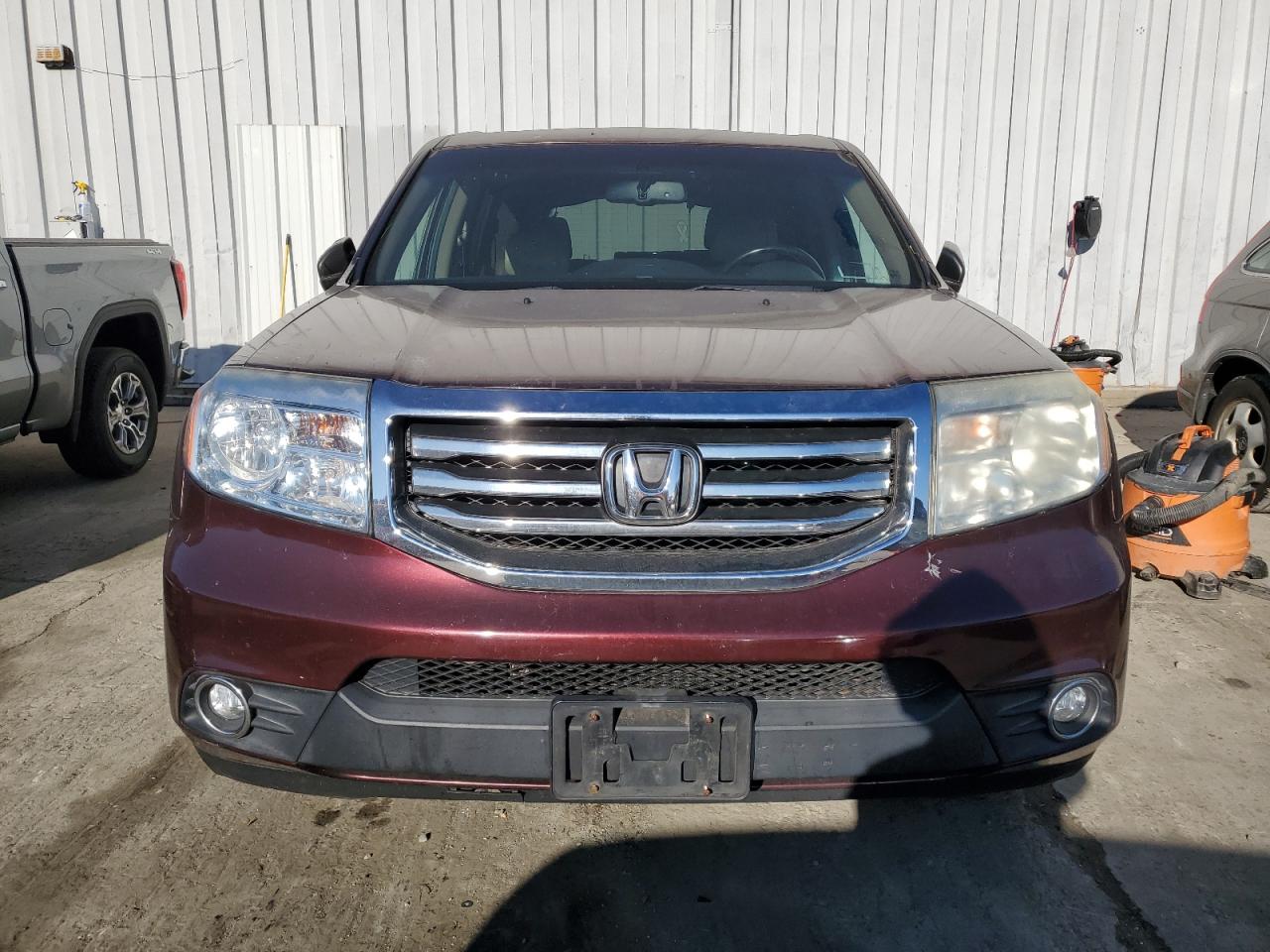 2012 Honda Pilot VIN 5FNYF4H72CB016717 Copart auction photo, rear end / side damage thumbnail 5