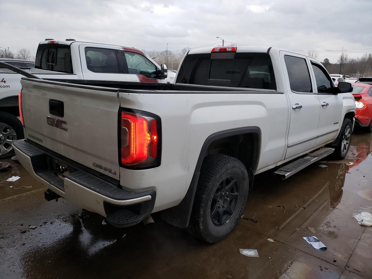 2018 GMC Sierra VIN 3GTU2PEC1JG112990 Copart auction photo, front end damage thumbnail 3