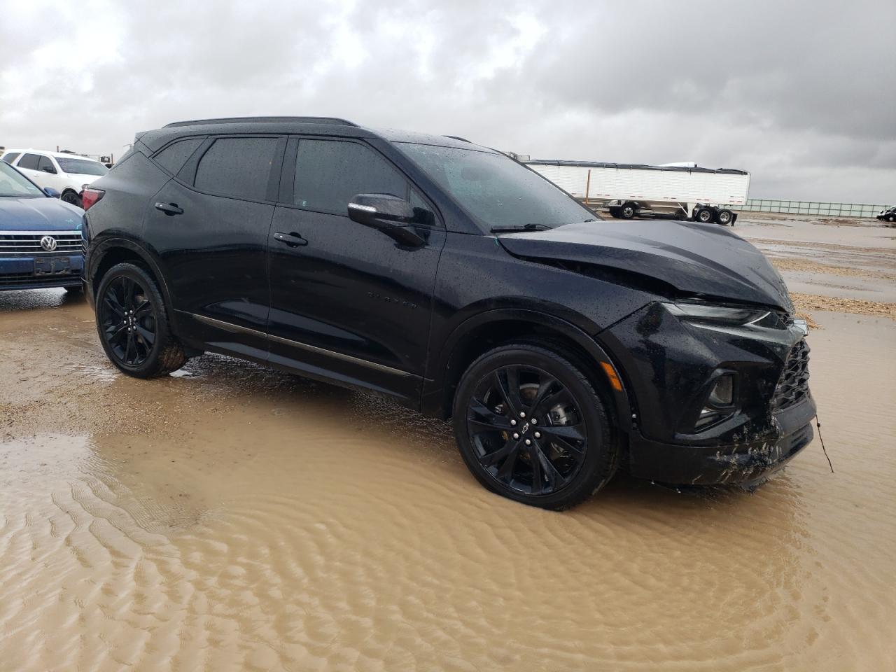 2021 Chevrolet Blazer VIN 3GNKBERS5MS515232 Copart auction photo, front end / mechanical damage thumbnail 4