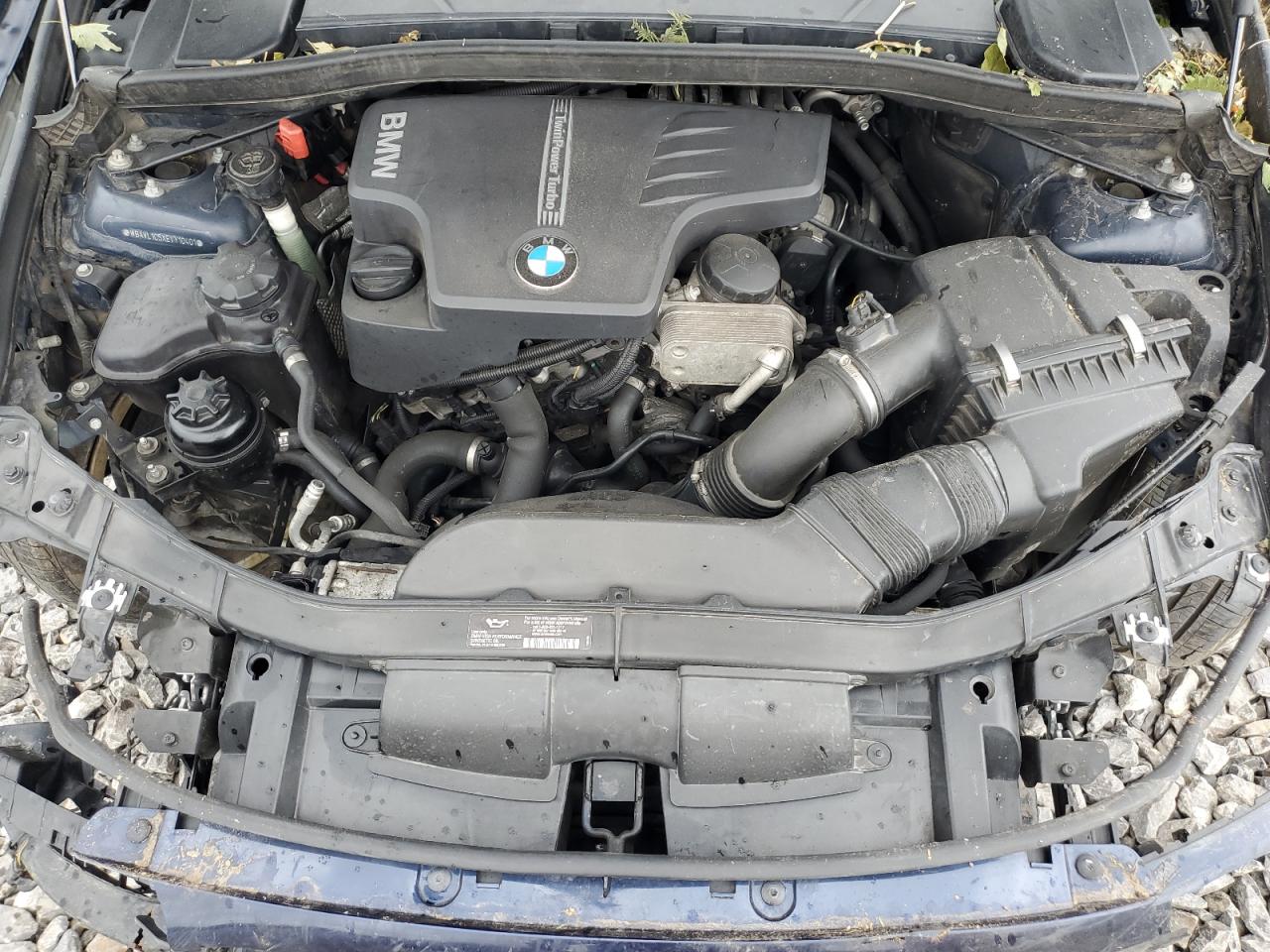 2014 BMW X1 VIN WBAVL1C5XEVY10401 Copart auction photo, rollover damage thumbnail 13
