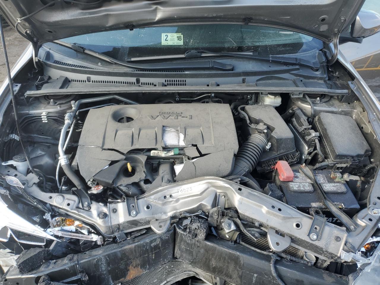 2017 Toyota Corolla VIN 2T1BURHEXHC845876 Copart auction photo, front end damage thumbnail 11