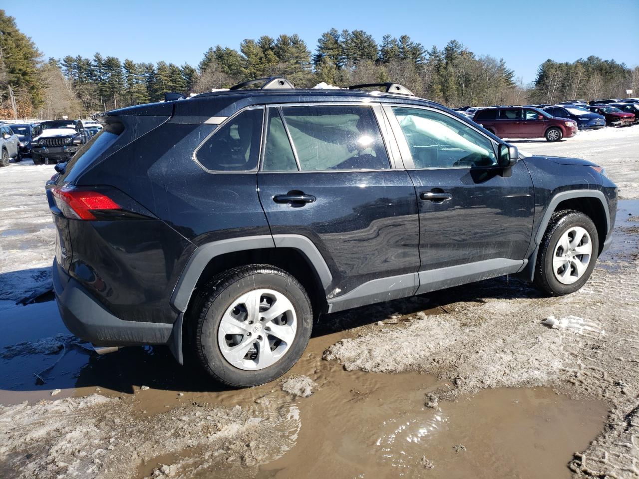2021 Toyota RAV 4 VIN 2T3F1RFV8MC150794 Copart auction photo, side damage thumbnail 3