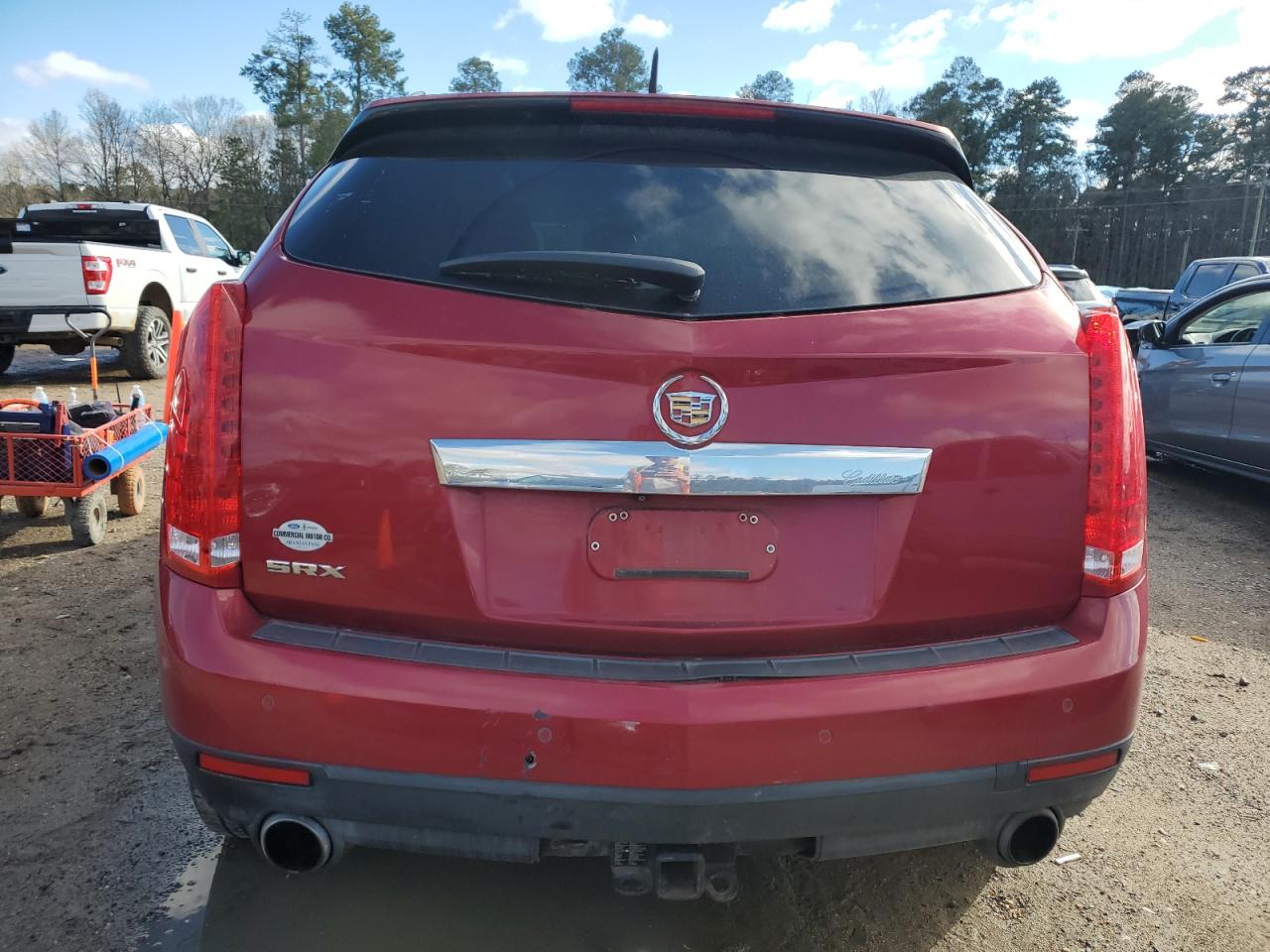 2011 Cadillac SRX VIN 3GYFNCEY4BS532336 Copart auction photo, front end damage thumbnail 6