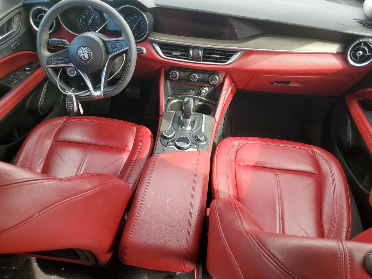 2018 Alfa Romeo Stelvio VIN ZASFAKBN5J7C17829 Copart auction photo, front end damage thumbnail 8