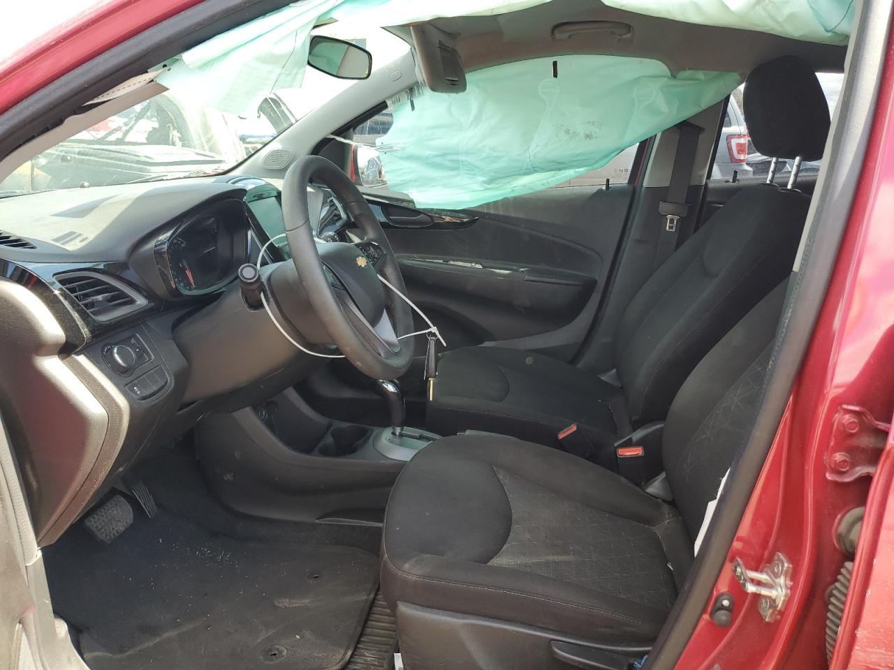 2019 Chevrolet Spark VIN KL8CD6SA6KC799772 Copart auction photo, side / front end damage thumbnail 7