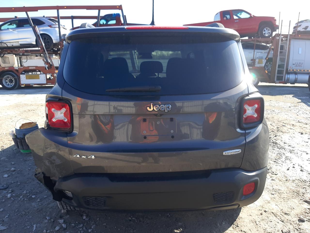 2016 Jeep Renegade VIN ZACCJBBT4GPE37467 Copart auction photo, undercarriage / rear end damage thumbnail 6
