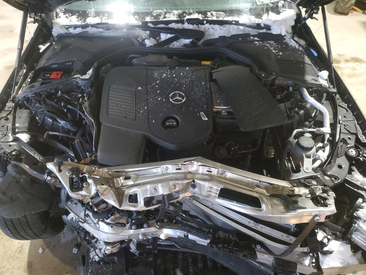 2023 Mercedes-Benz C-klasse VIN W1KAF4HB2PR078985 Copart auction photo, front end damage thumbnail 11