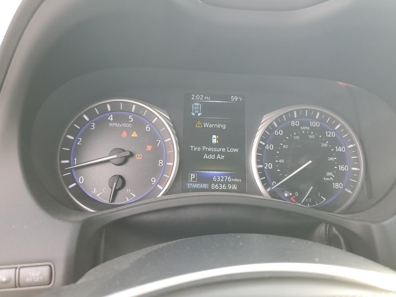 2017 Infiniti Q60 VIN JN1FV7EL6HM701592 Copart auction photo, all over damage thumbnail 9