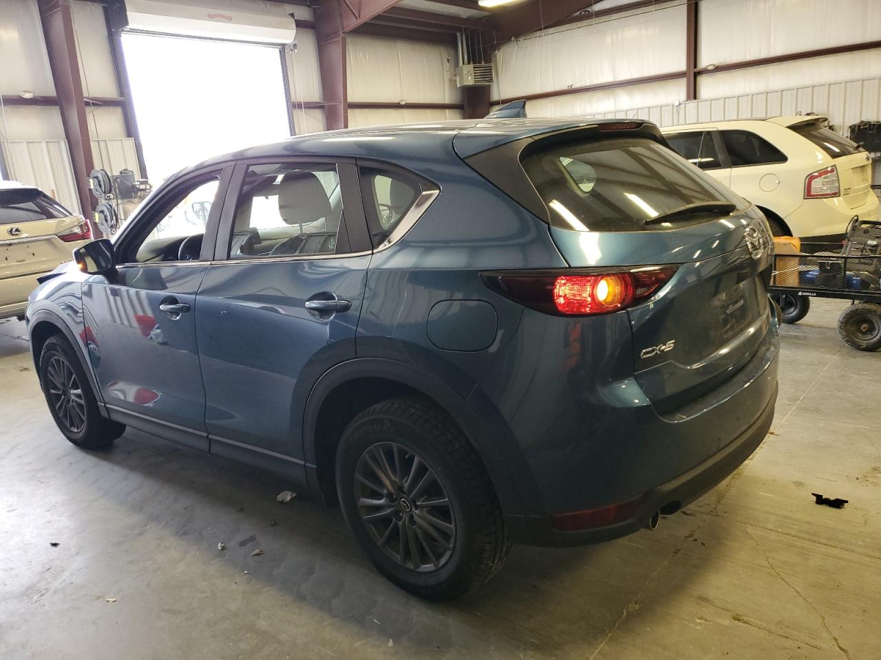 2019 Mazda CX-5 VIN JM3KFABM1K1598696 Copart auction photo, front end damage thumbnail 2