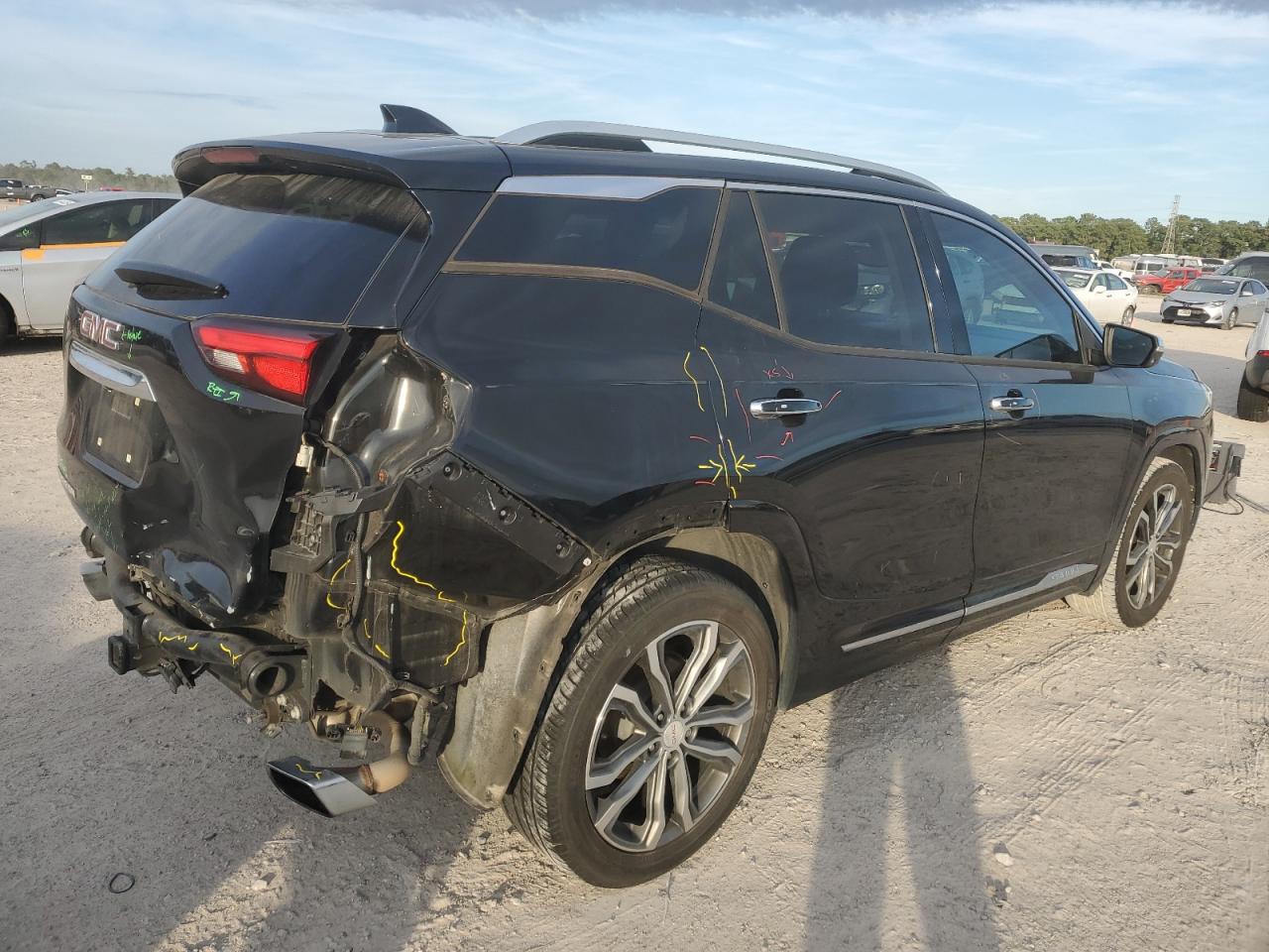 2019 GMC Terrain VIN 3GKALSEX4KL116860 Copart auction photo, rear end damage thumbnail 3
