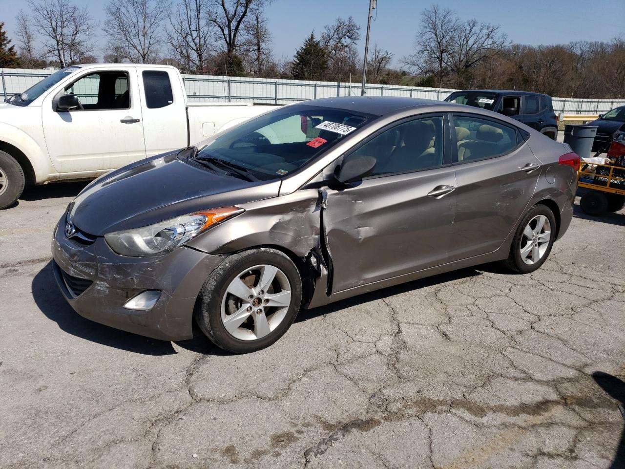 2013 Hyundai Elantra VIN 5NPDH4AE0DH333254