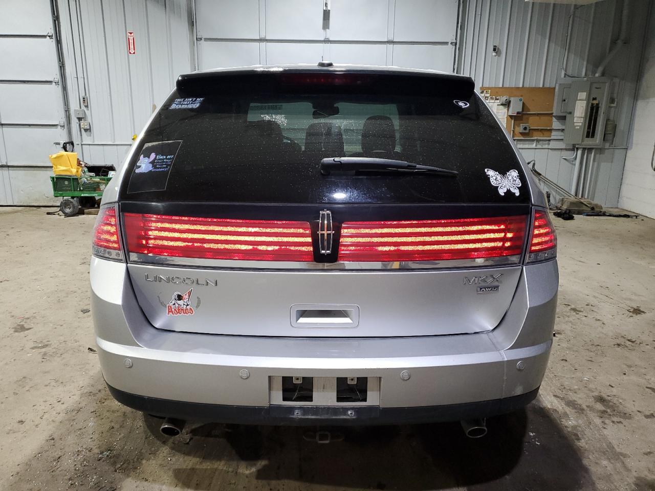 2009 Lincoln MKX VIN 2LMDU88C29BJ12880 Copart auction photo, front end damage thumbnail 6