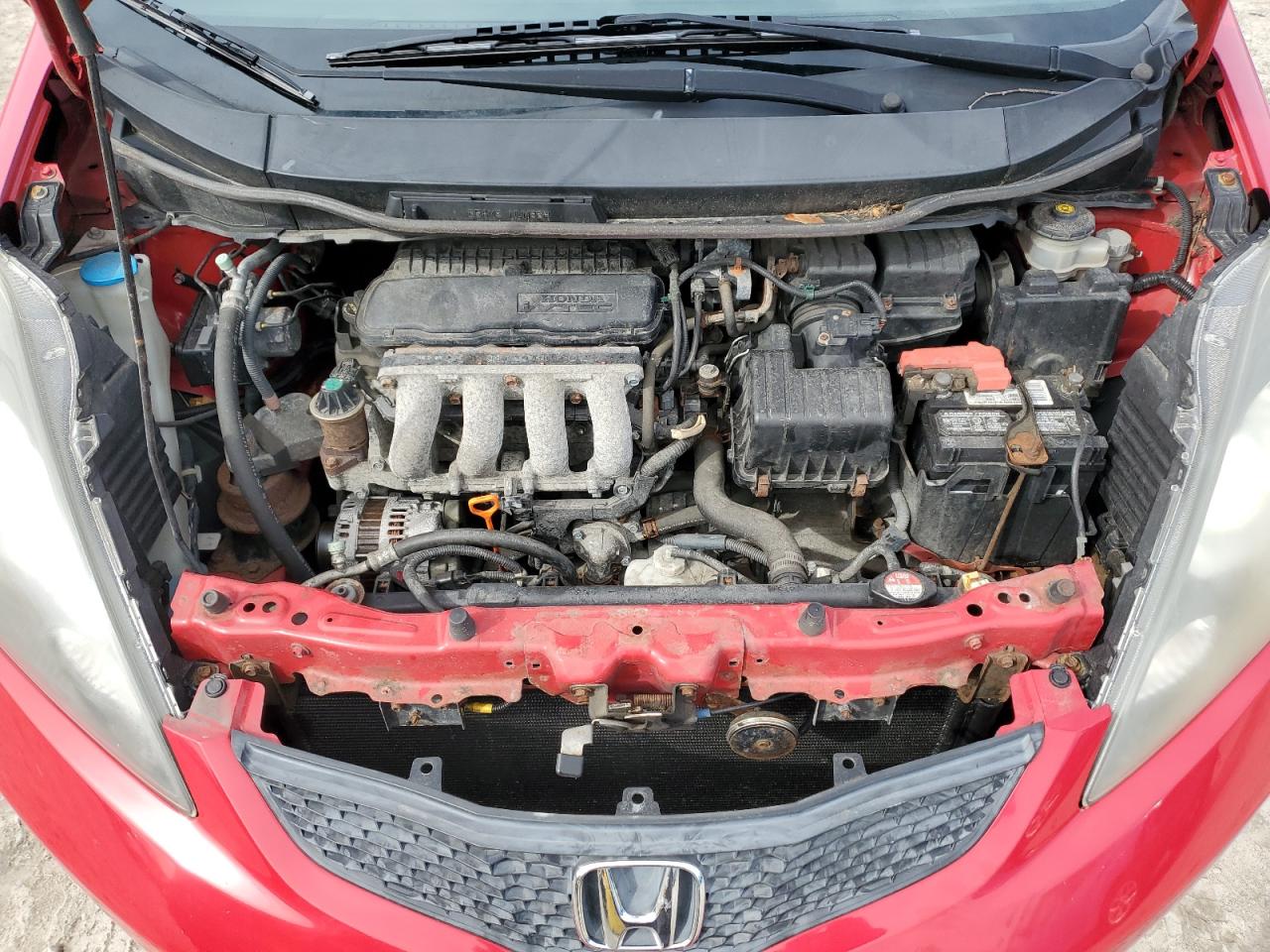 2009 Honda Fit VIN JHMGE87289S063708 Copart auction photo, rear end / side damage thumbnail 11