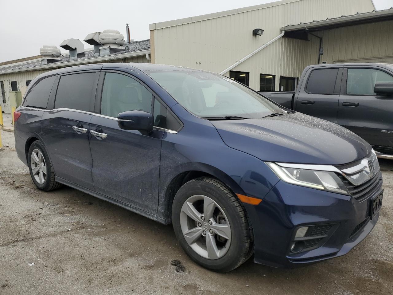 2019 Honda Odyssey VIN 5FNRL6H78KB016485 Copart auction photo, front end damage thumbnail 4