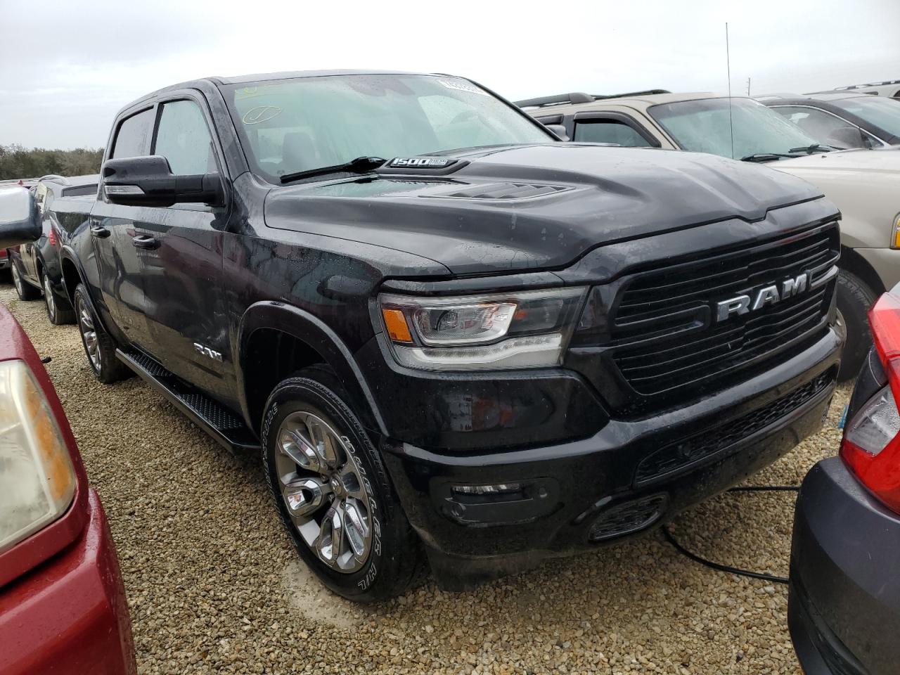 2021 RAM 1500 VIN 1C6SRFJT9MN758090 Copart auction photo, water/flood damage thumbnail 4