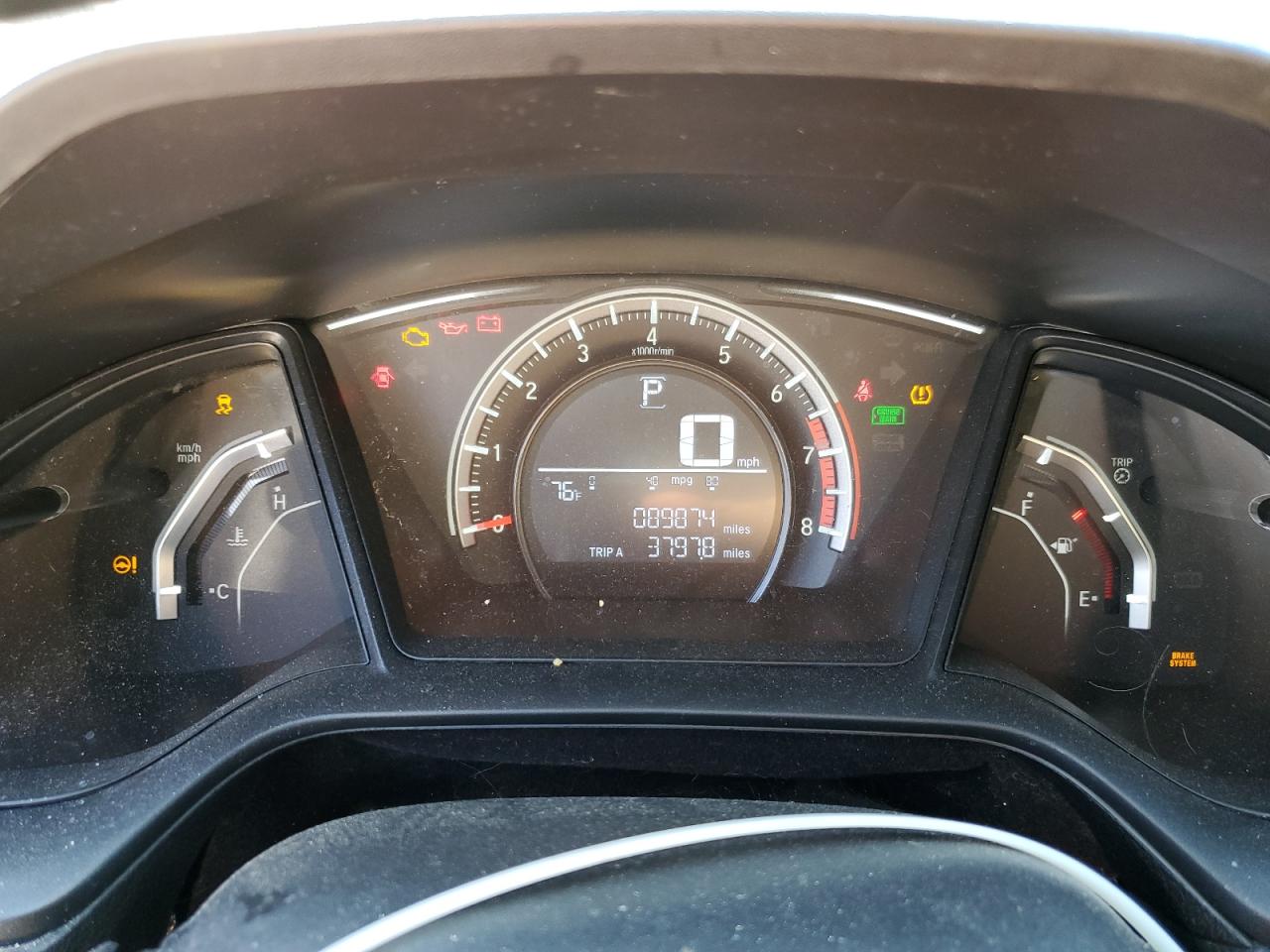 2018 Honda Civic VIN SHHFK7H47JU239633 Copart auction photo, front end / minor dent/scratches damage thumbnail 9