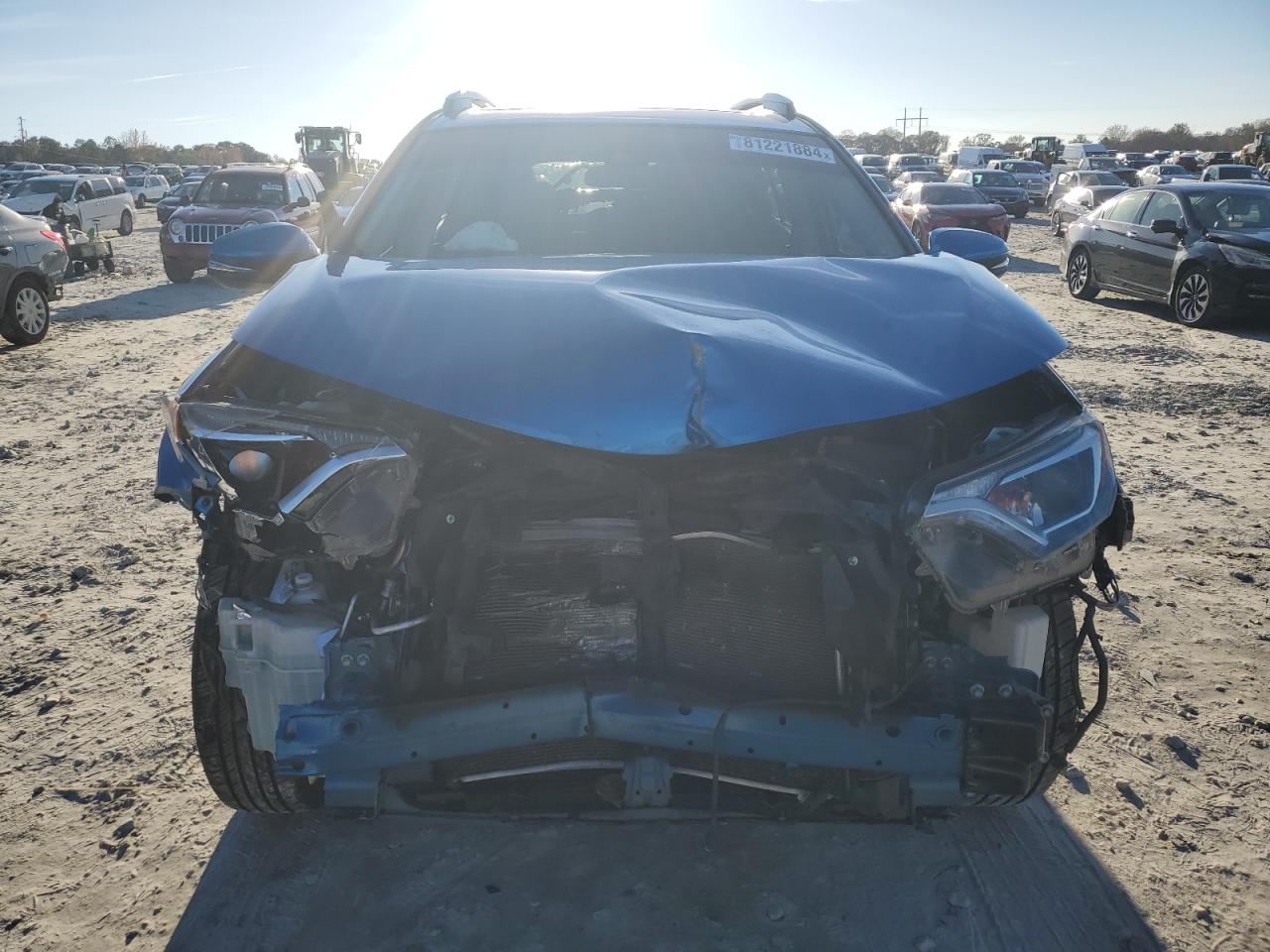 2017 Toyota RAV 4 VIN JTMWFREV8HJ116098 Copart auction photo, front end damage thumbnail 5