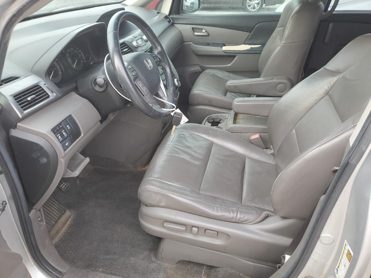 2011 Honda Odyssey VIN 5FNRL5H62BB035163 Copart auction photo, side damage thumbnail 7