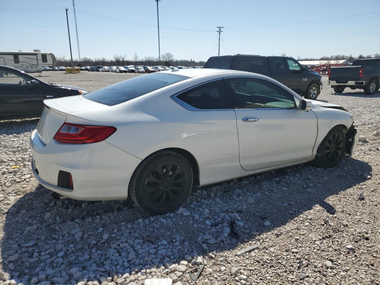 2013 Honda Accord VIN 1HGCT1B87DA000639 Copart auction photo, front end / rear end damage thumbnail 3