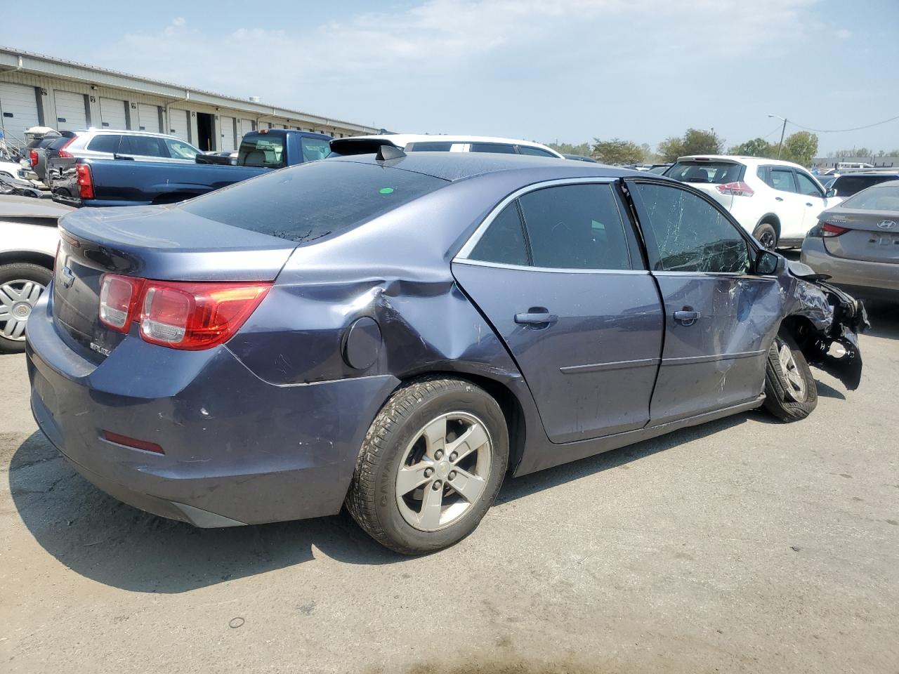 2013 Chevrolet Malibu VIN 1G11B5SA5DF206489 Copart auction photo, undercarriage / all over damage thumbnail 3