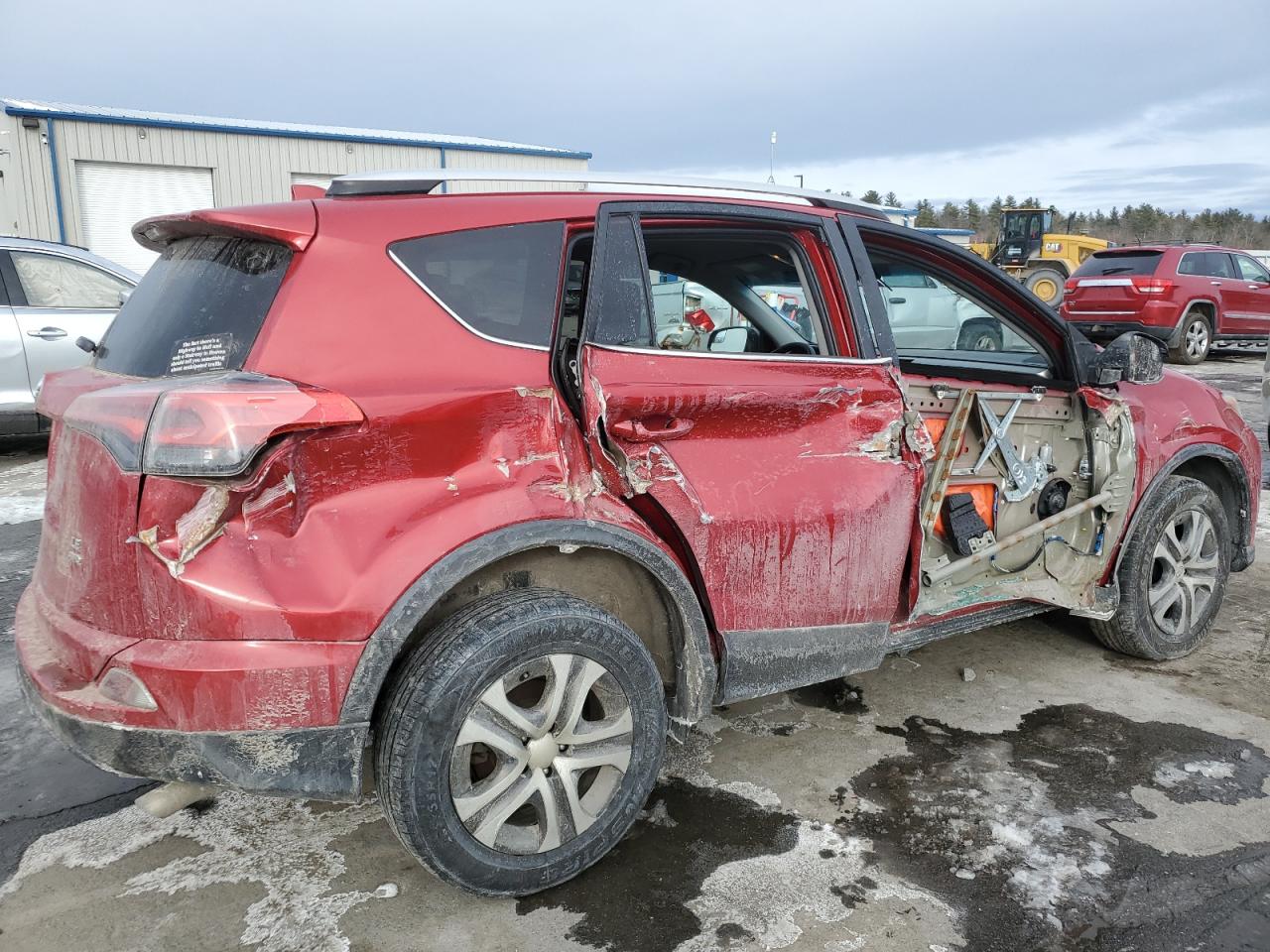 2016 Toyota RAV 4 VIN 2T3BFREVXGW500785 Copart auction photo, all over damage thumbnail 3