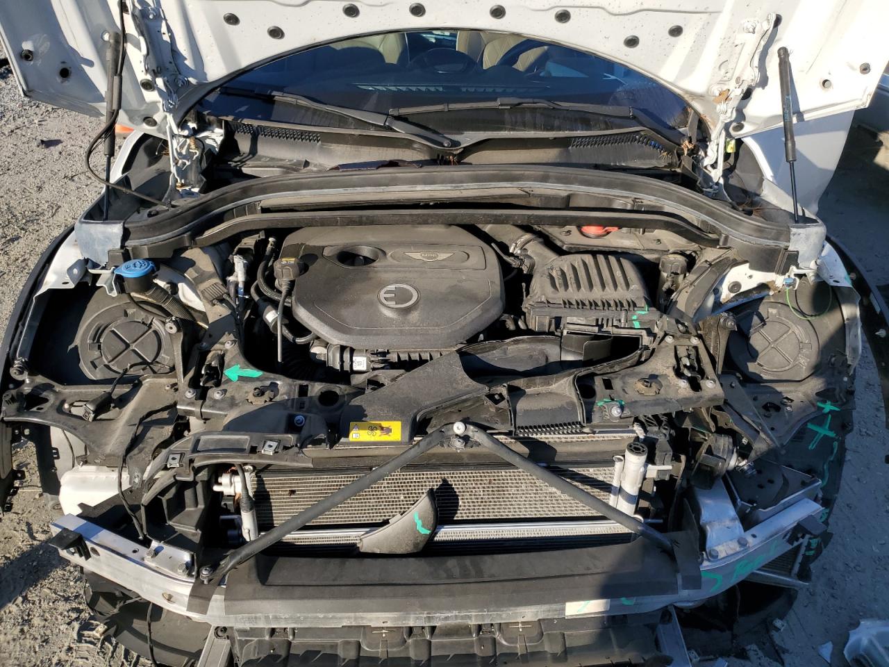 2019 MINI Cooper VIN WMZYU7C55K3E56958 Copart auction photo, front end damage thumbnail 11
