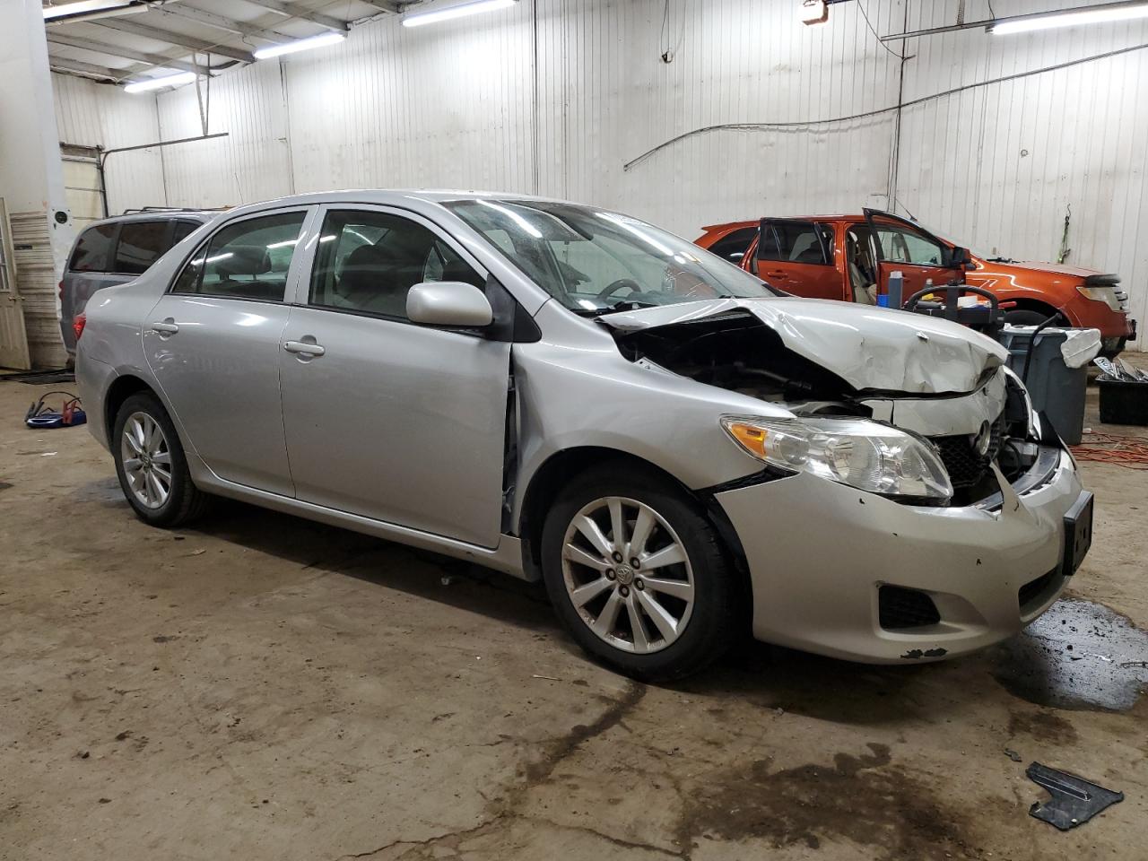 2009 Toyota Corolla VIN JTDBL40E99J030401 Copart auction photo, front end damage thumbnail 4