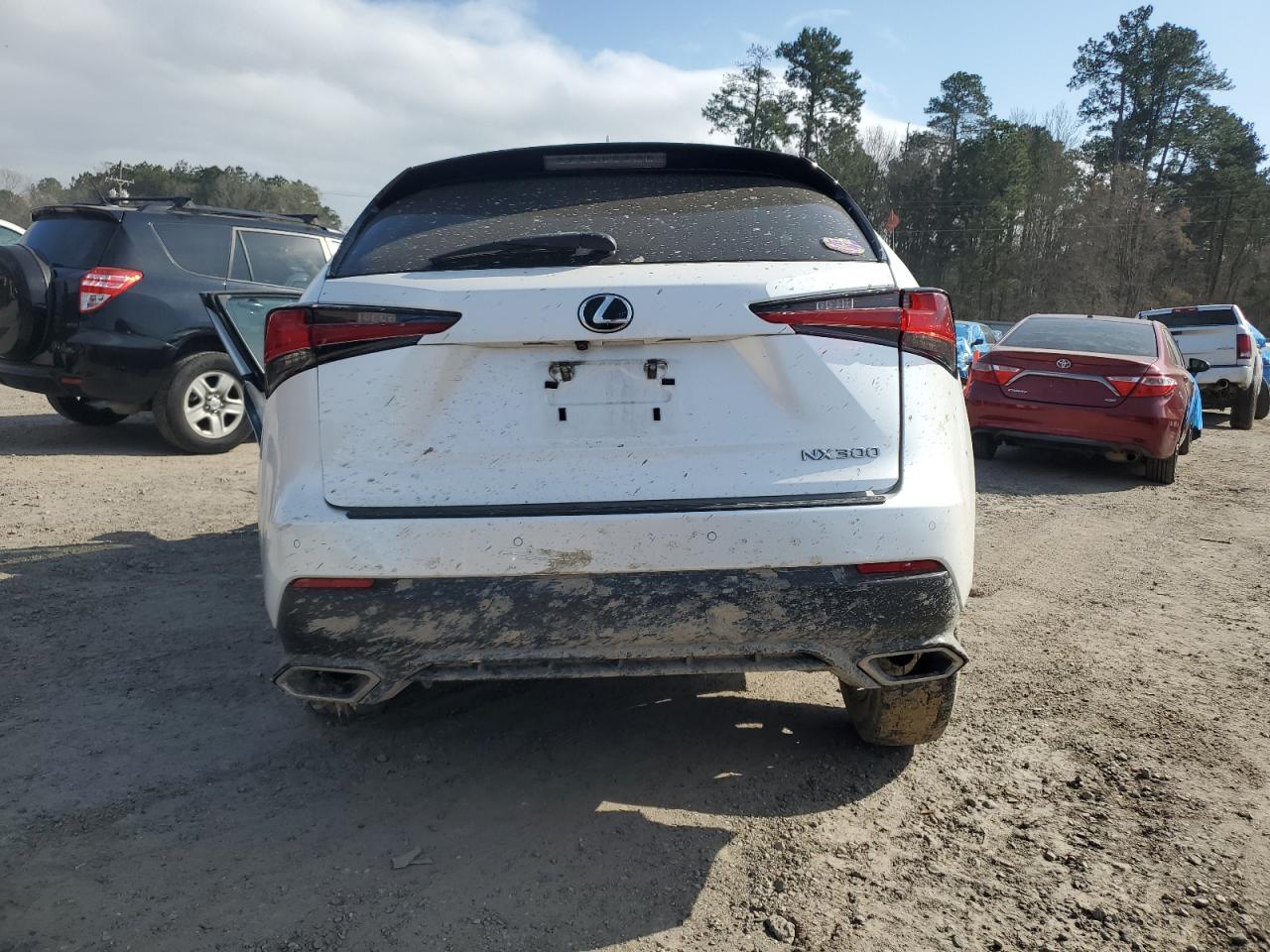 2019 Lexus NX VIN JTJYARBZ5K2153185 Copart auction photo, all over damage thumbnail 6