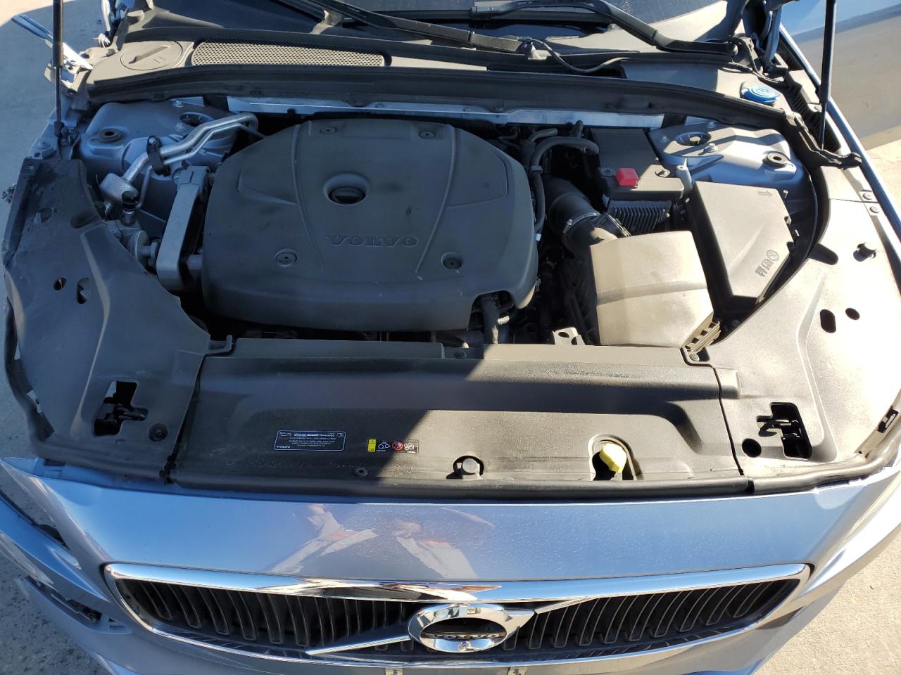 2018 Volvo S90 VIN LVY102MK6JP056490 Copart auction photo, front end / side damage thumbnail 12
