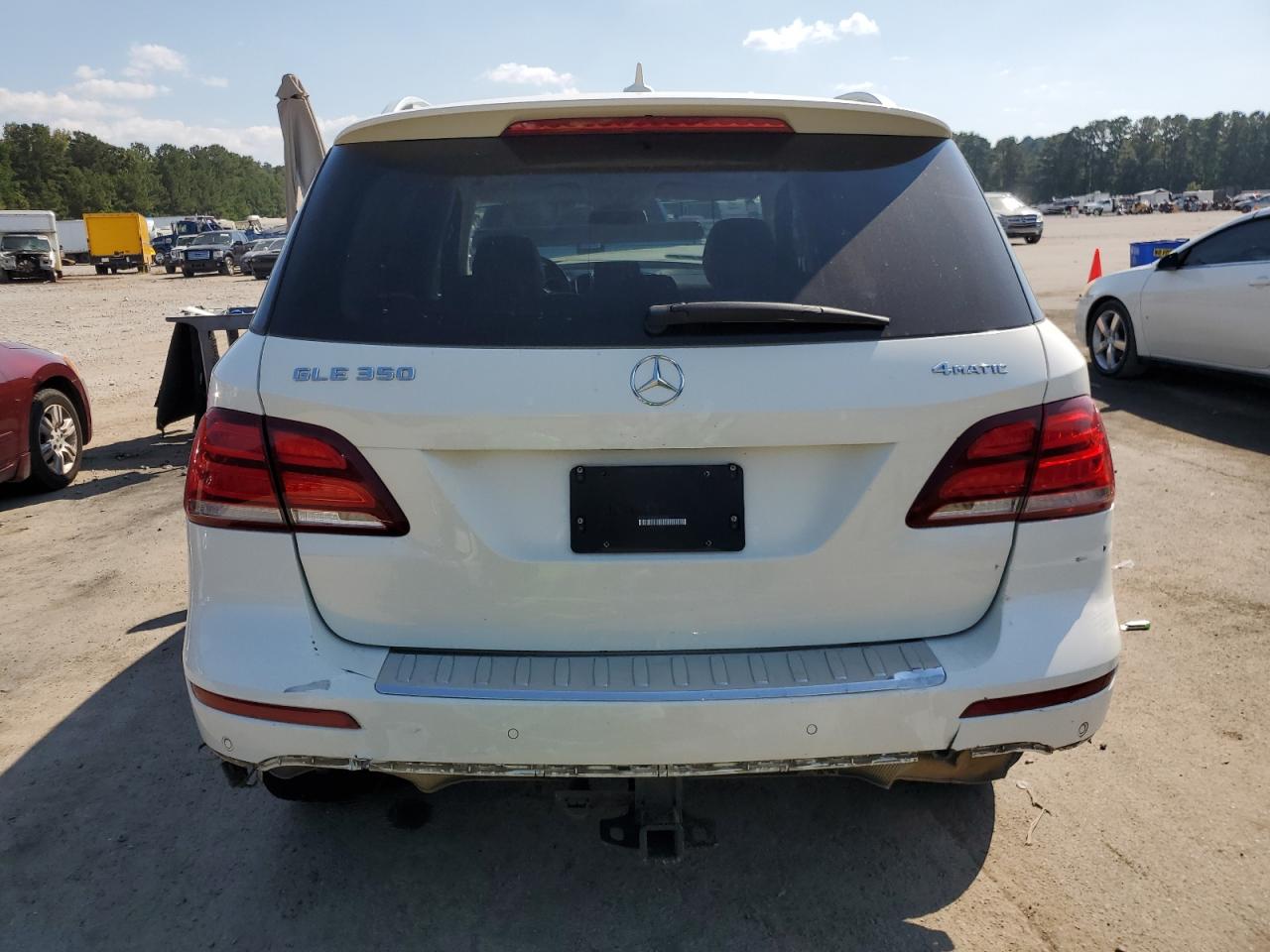 2018 Mercedes-Benz GLE VIN 4JGDA5HB8JB100740 Copart auction photo, front end / side damage thumbnail 6
