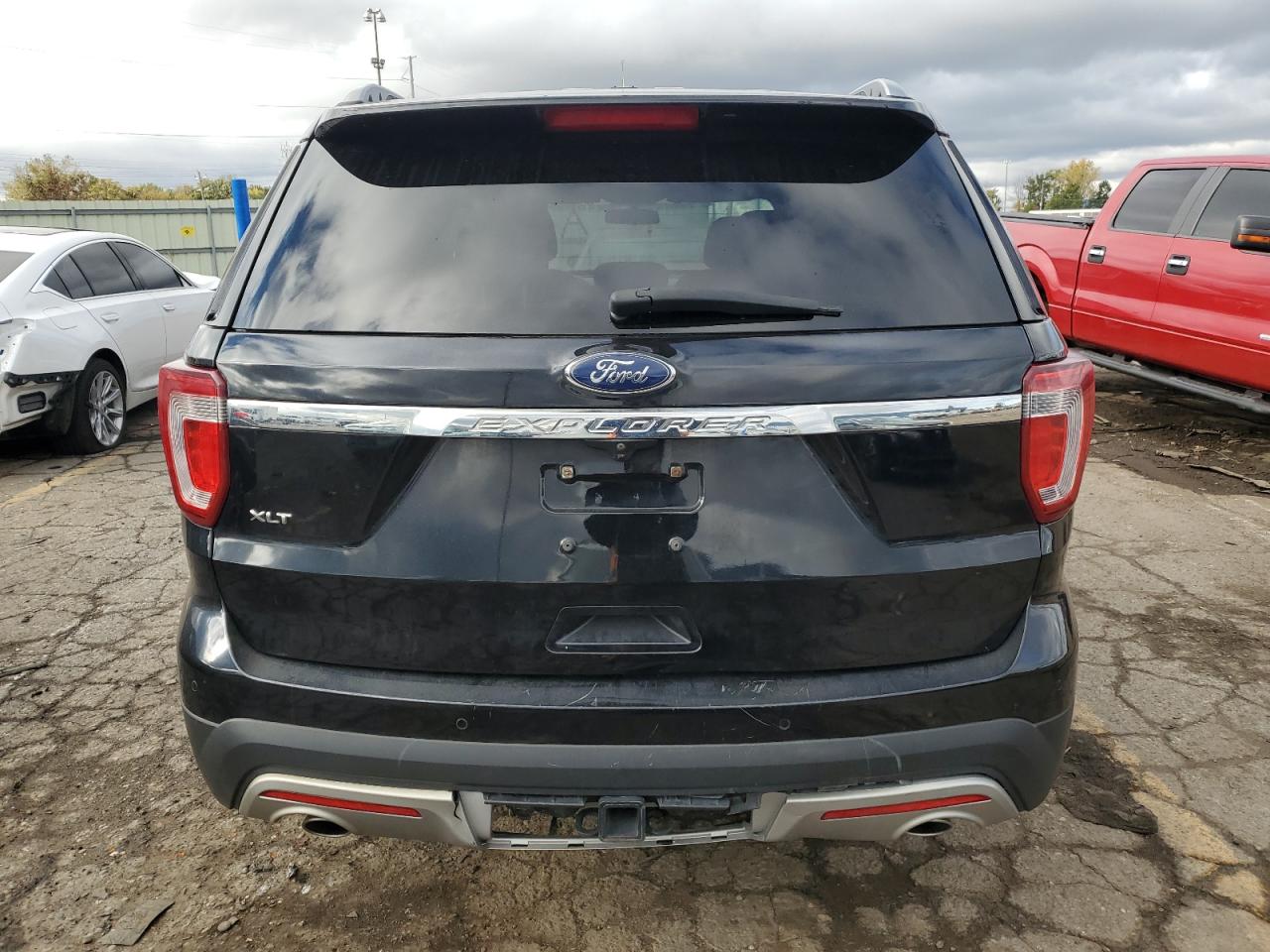 2017 Ford Explorer VIN 1FM5K7D88HGE41205 Copart auction photo, normal wear / rear end damage thumbnail 6
