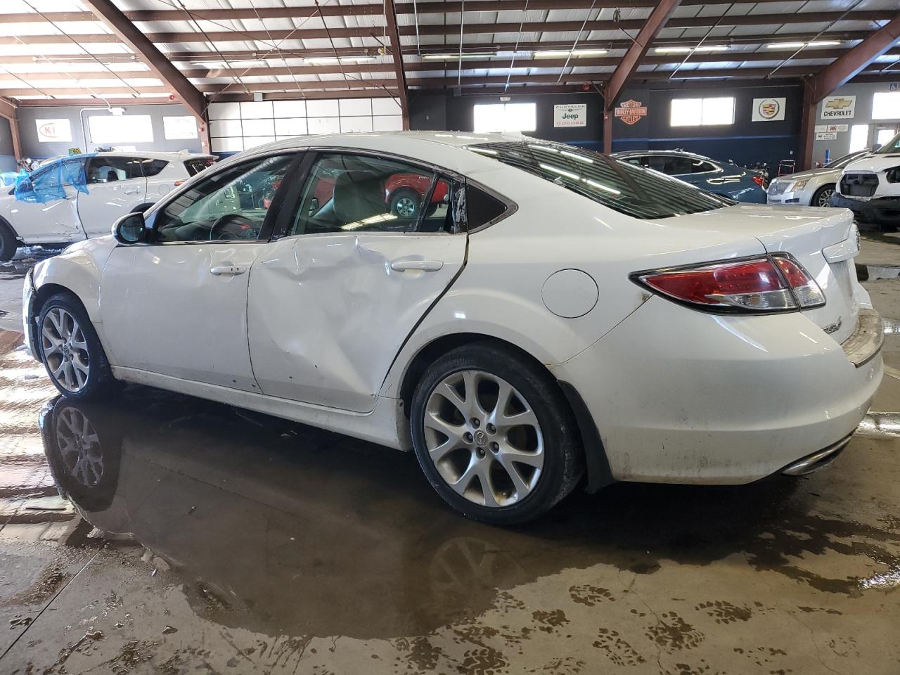 2009 Mazda 6 VIN 1YVHP82B395M12290 Copart auction photo, front end / side damage thumbnail 2