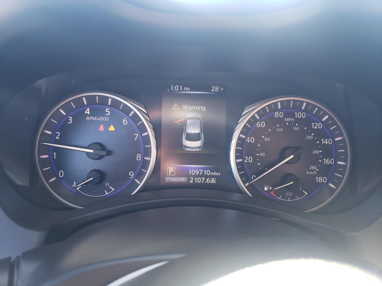 2014 Infiniti Q50 VIN JN1BV7AP5EM674355 Copart auction photo, vandalism / minor dent/scratches damage thumbnail 9