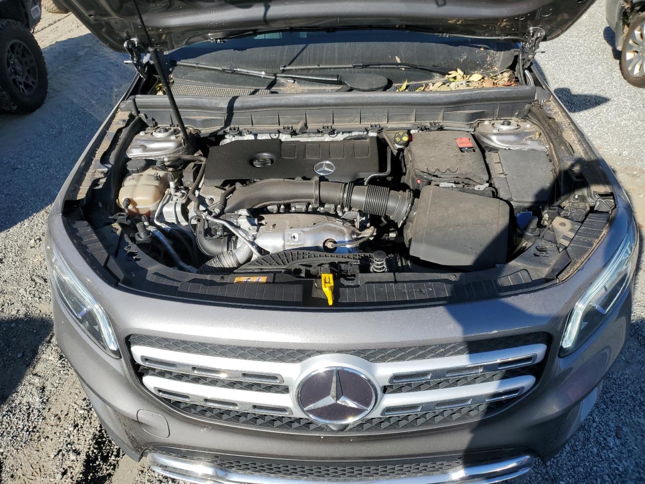 2020 Mercedes-Benz GLB VIN W1N4M4GB5LW026124 Copart auction photo, top/roof damage thumbnail 12