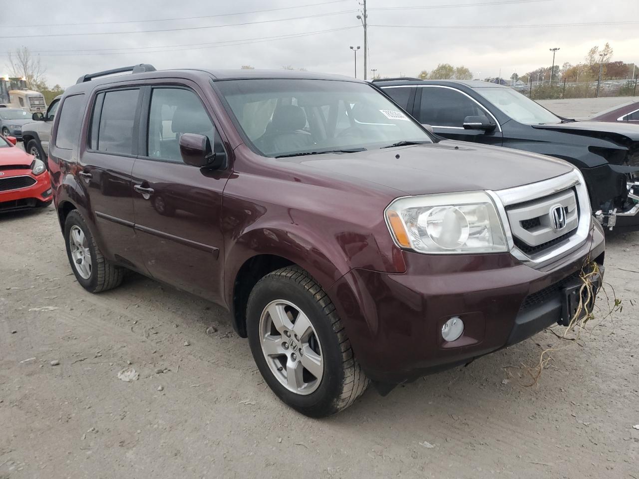 2011 Honda Pilot VIN 5FNYF4H50BB037255 Copart auction photo, side / mechanical damage thumbnail 4
