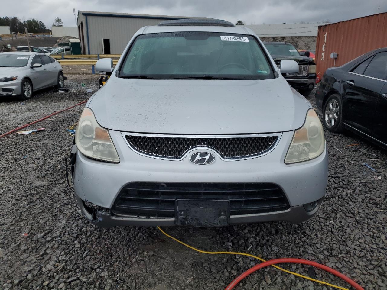 2007 Hyundai Veracruz VIN KM8NU13C07U025873 Copart auction photo, front end damage thumbnail 5